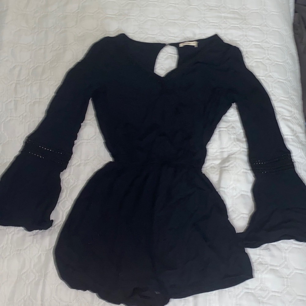Black Formal Hollister Romper